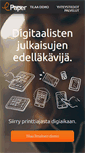 Mobile Screenshot of epaper.fi